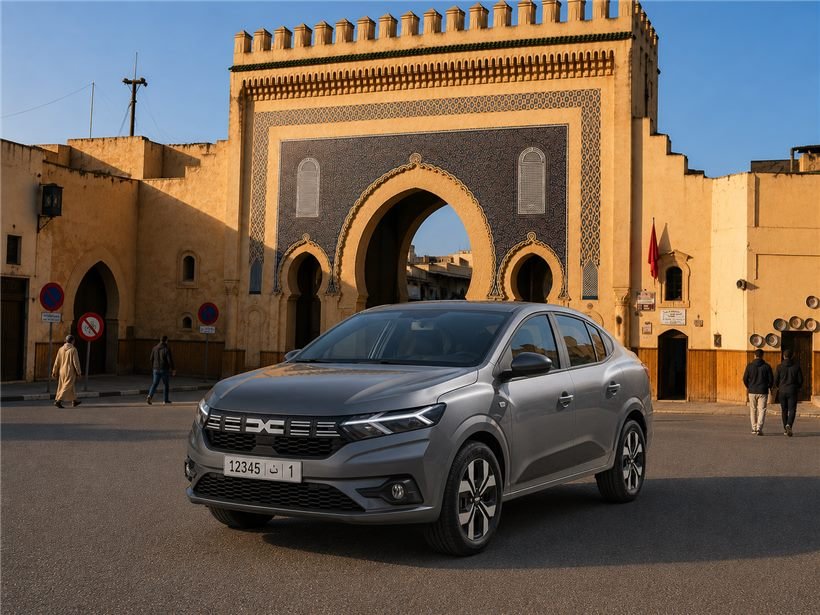 Dacia Logan en location à Fès — Économique